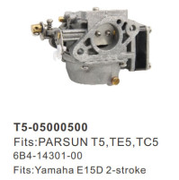 2 STROKE -  T5, TE5, TC5 - Carburetor Assembly - 6B414301-00 - T5-05000500 - Parsun